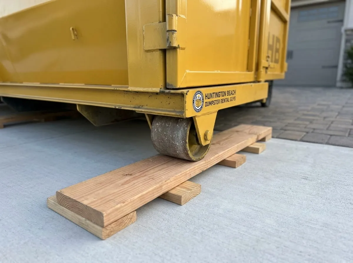 How to Protect Your Driveway During a Dumpster Rental